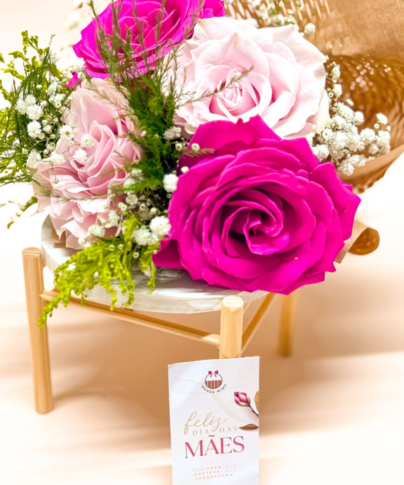 Buquê de Rosas Pink