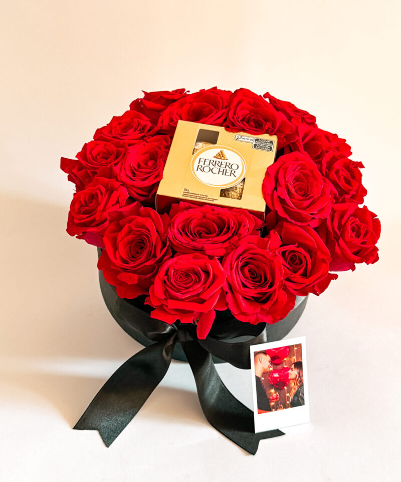 Cachepô Rosas & Ferrero Rocher